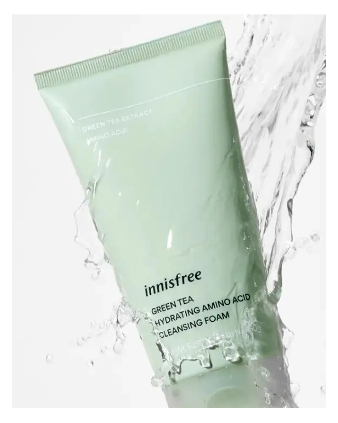 Пенка Innisfree Green Tea Hydrating Amino Acid Cleansing Foam — купить ...