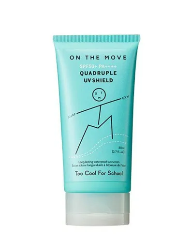Too Cool For School On The Move Quadruple UV Shield