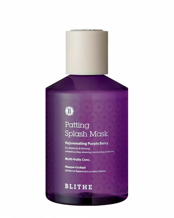 Patting Splash Mask Rejuvenating Purple Berry
