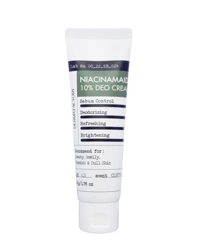 Derma Factory Niacinamide 10% Deo Cream