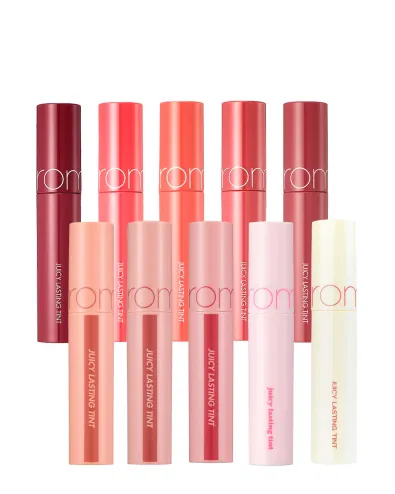 Lablar uchun yaltiroq tint Rom&nd Juicy Lasting Tint