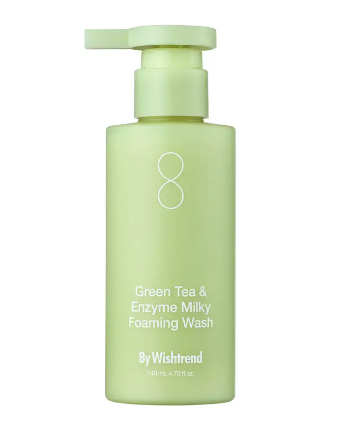 Green Tea & Enzyme Milky Foaming Wash