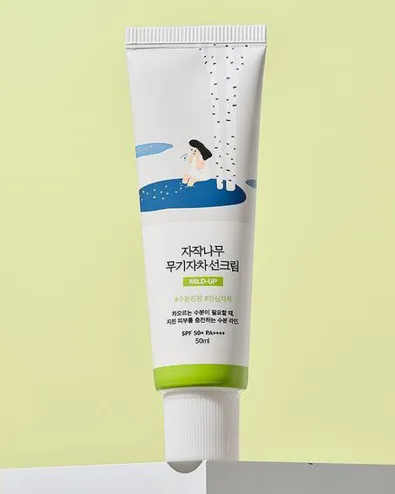 Round Lab Birch Juice Moisturizing Mild-Up Sunscreen