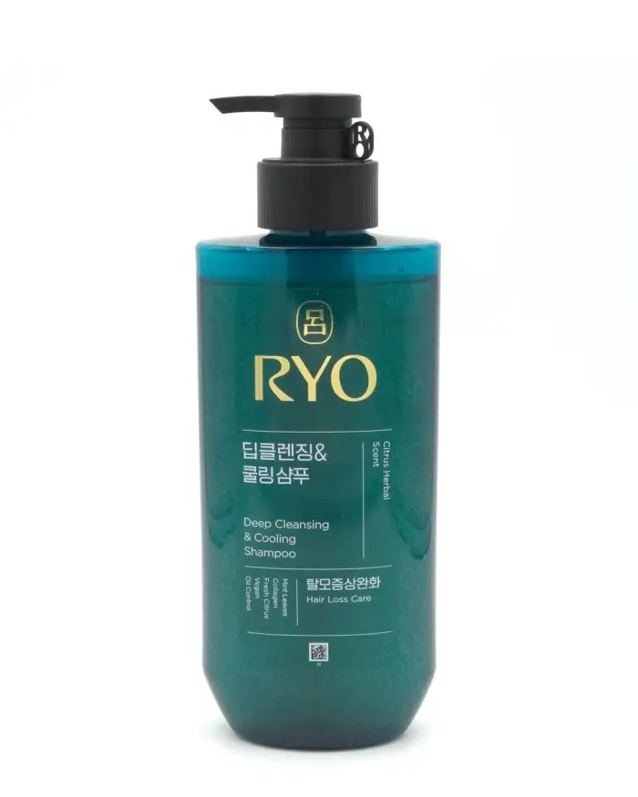 Deep Cleansing & Cooling Shampoo Set