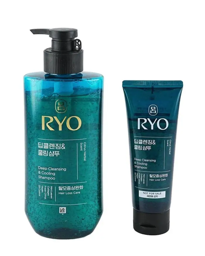 Deep Cleansing & Cooling Shampoo Set