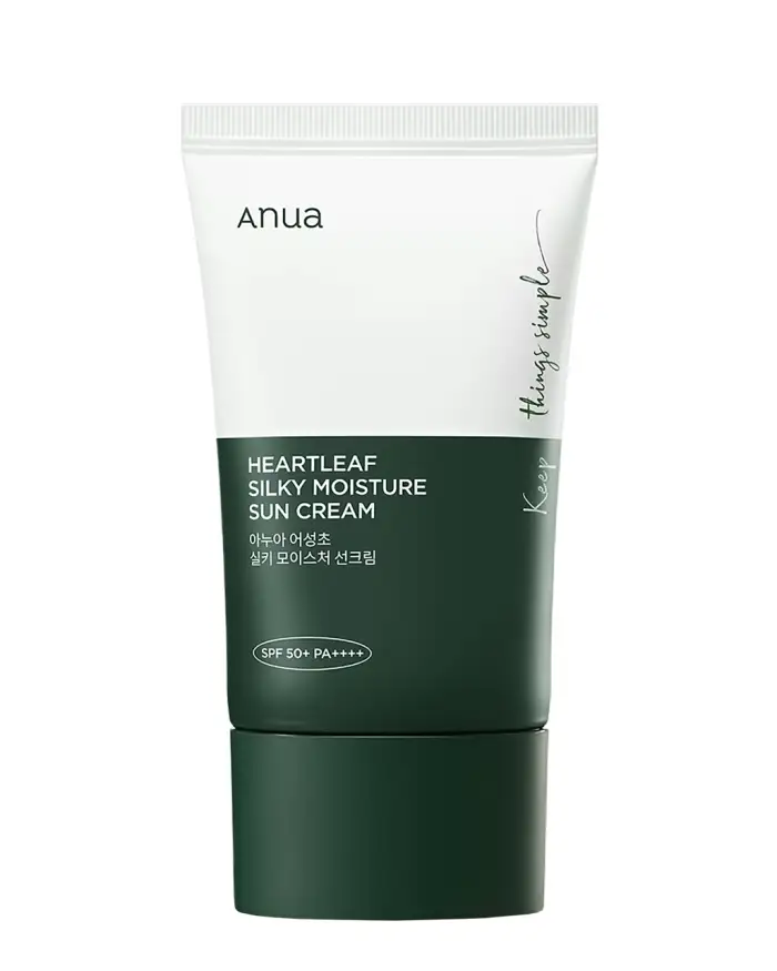 Heartleaf Silky Moisture Sun Cream